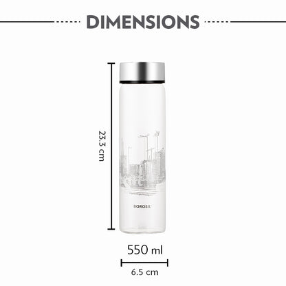 Neo Wide Mouth Roma Glass Bottle