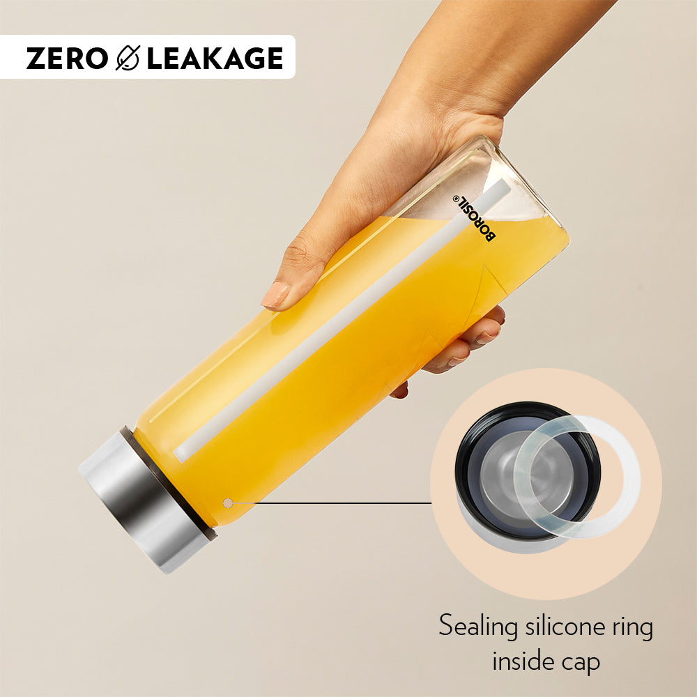 Neo Wide Mouth Sintra Glass Bottle