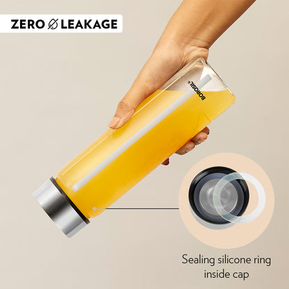 Neo Wide Mouth Sintra Glass Bottle