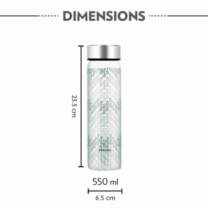 Neo Wide Mouth Vista Glass Bottle