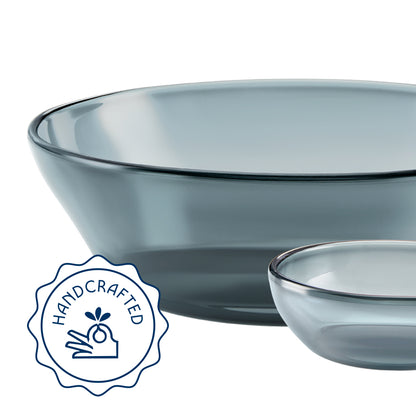 Aura Ion Glass Big Pudding Set, Grey