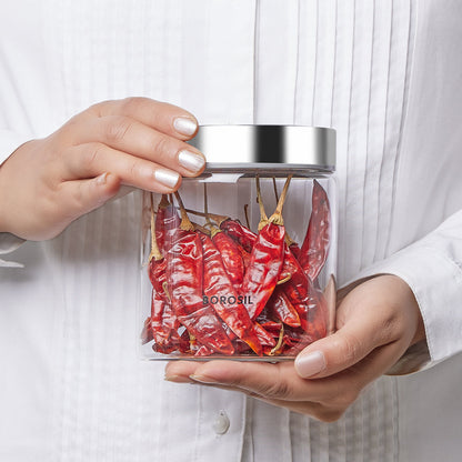 Endura Airtight Glass Jar Set