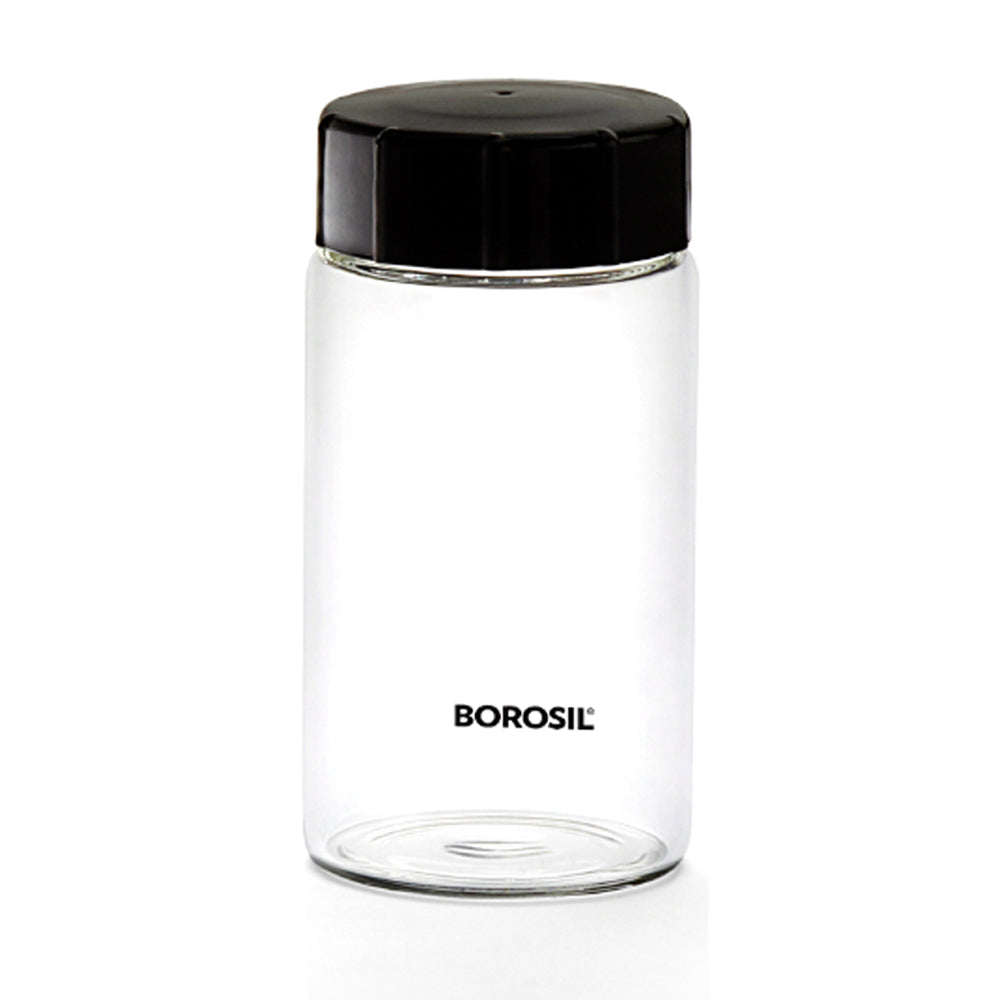 Borosil Neo Fridge Proof Glass Spice Jars Set of 6 , 250 Ml