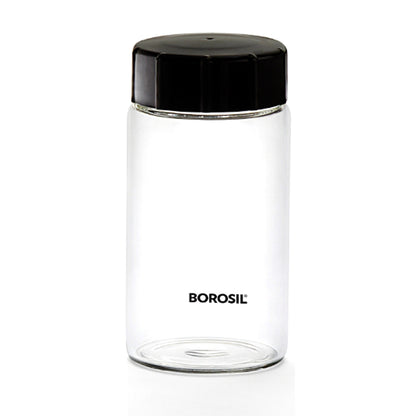 Borosil Neo Fridge Proof Glass Spice Jars Set of 6 , 250 Ml