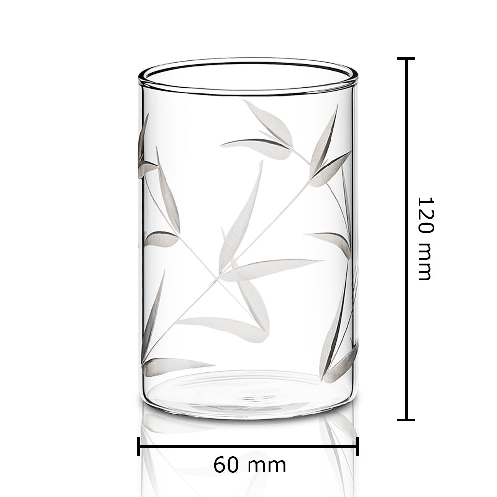 Borosil Cut Glass Bouquet Large Set