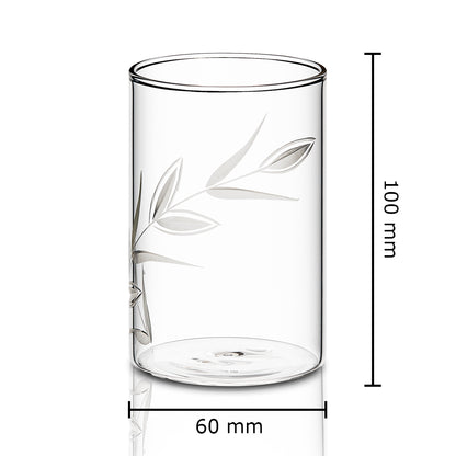 Borosil Cut Glass Creeper Large Set