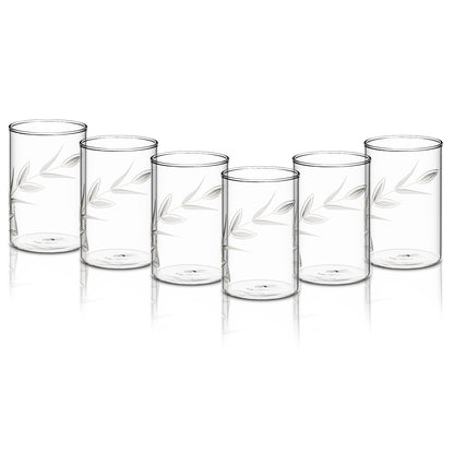 Borosil Cut Glass Creeper Large Set