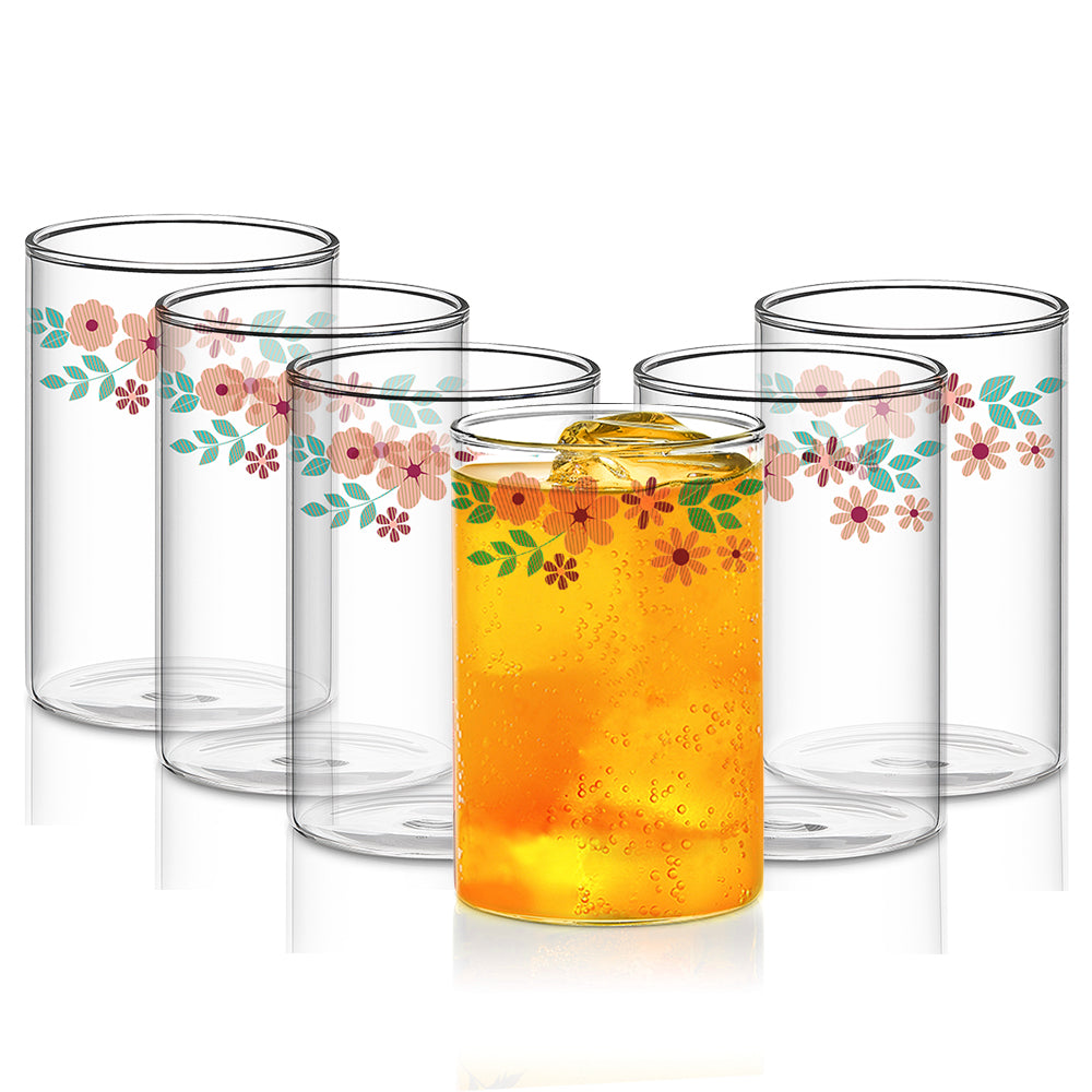 Borosil Vision Ayana Glass, Set of 6, 295ml