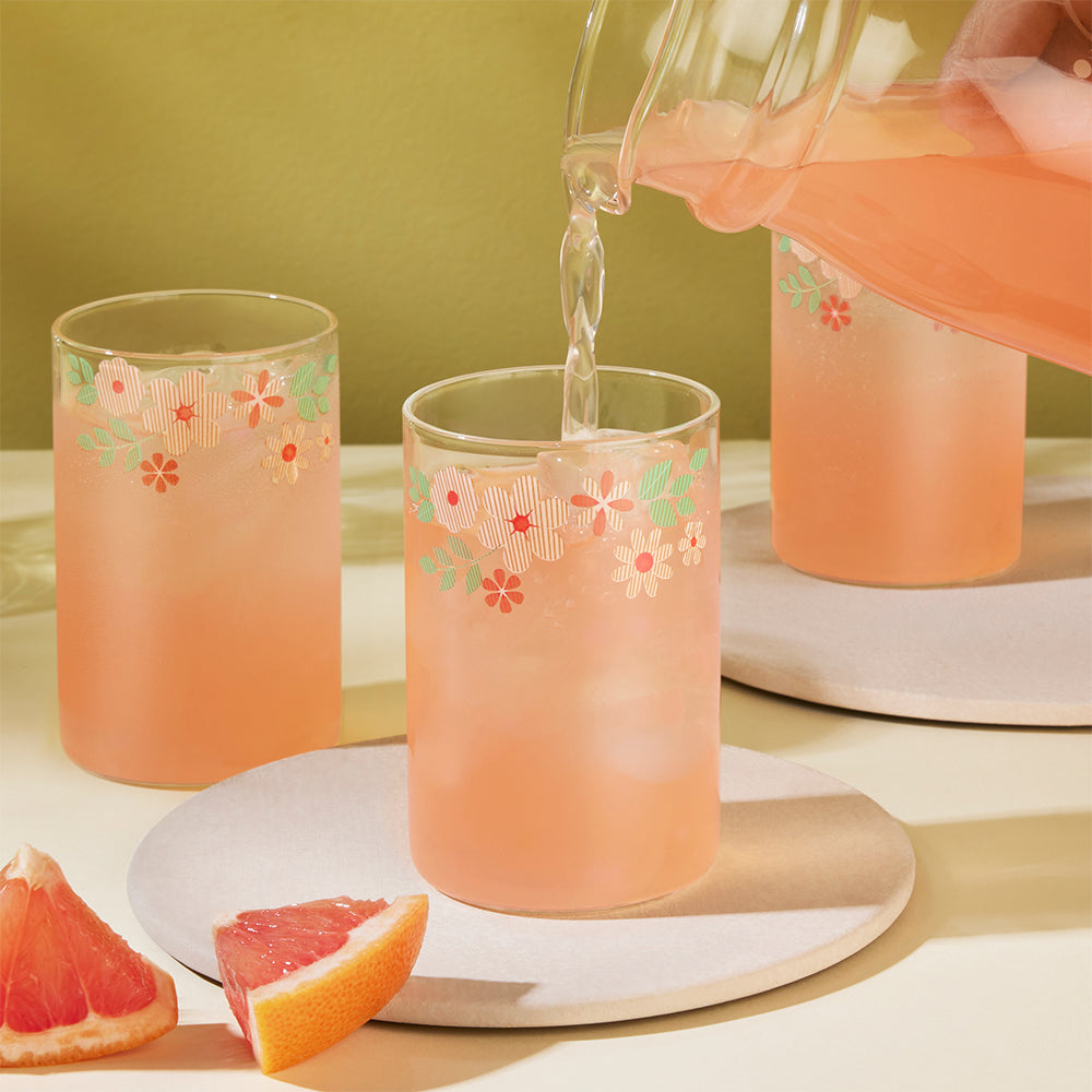 Borosil Vision Ayana Glass, Set of 6, 295ml