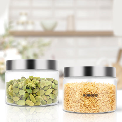 Endura Airtight Glass Jar Set