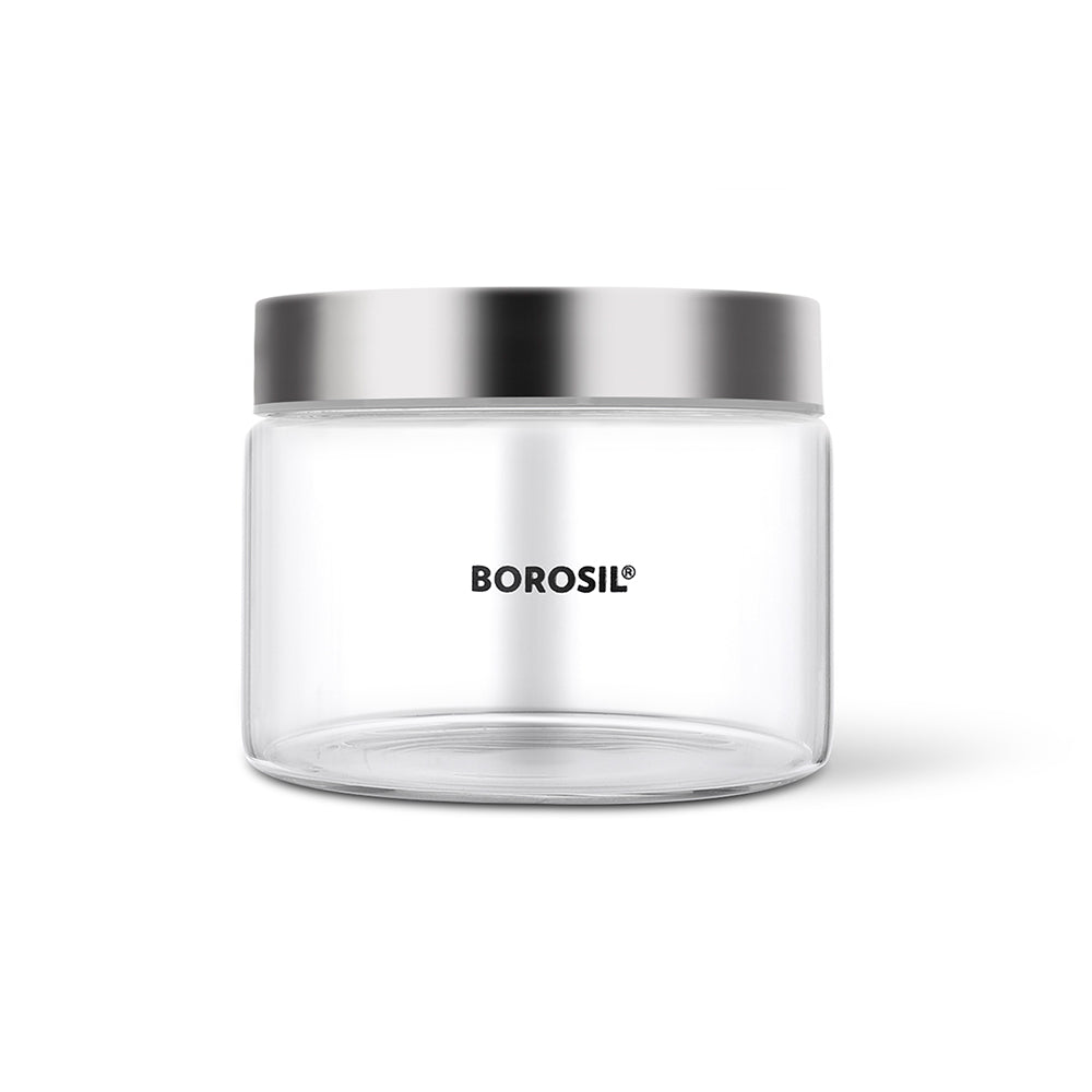 Borosil Endura Airtight Glass Jar, 1.2L