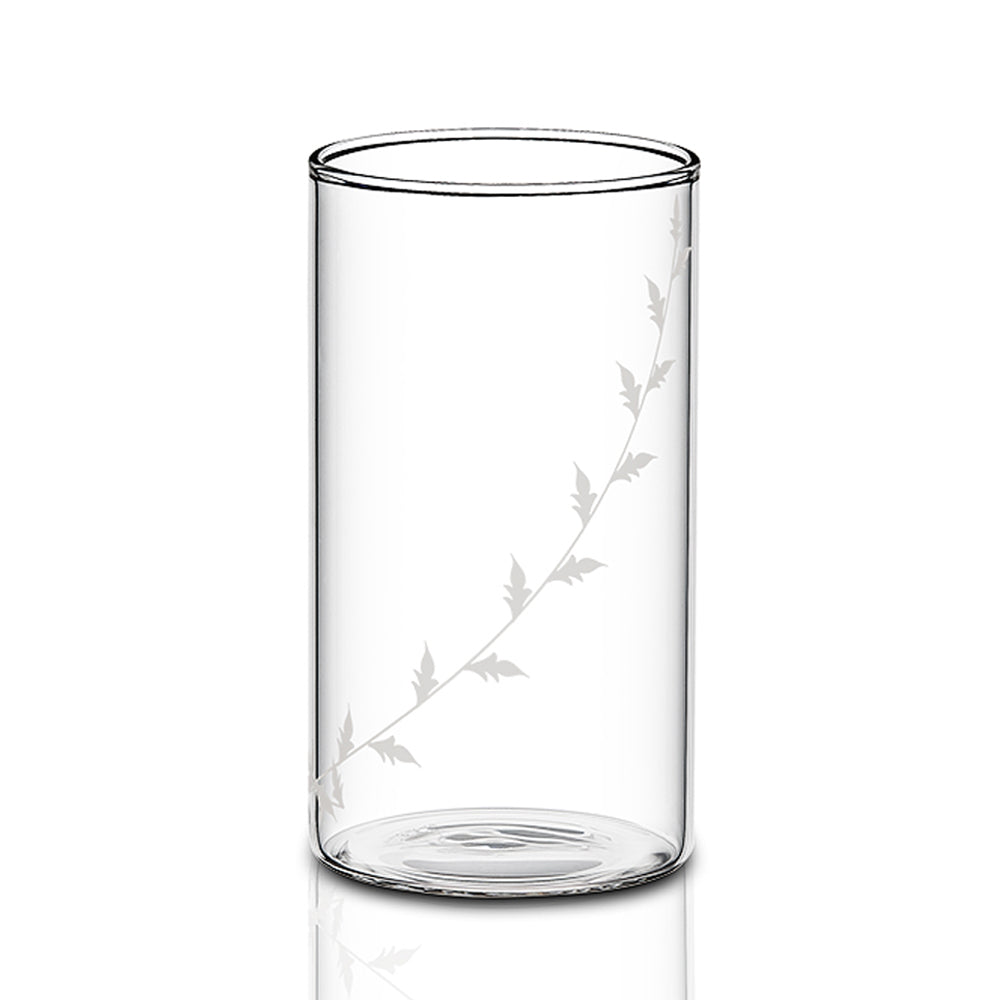 Borosil White Krip Glass