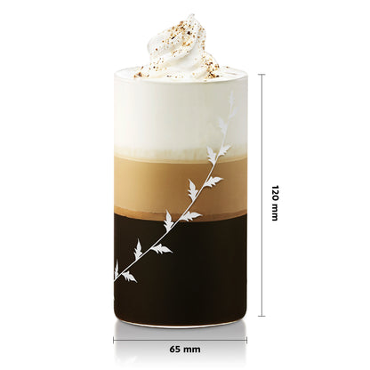 Borosil White Krip Glass