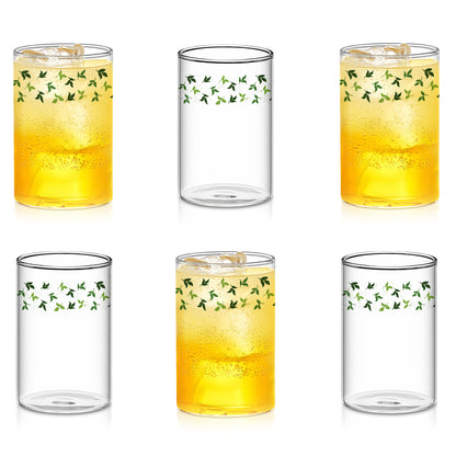 Borosil Sage Glass Set of 6, 295 Mld