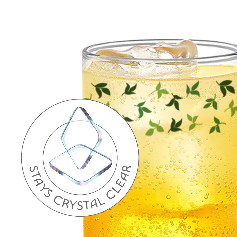 Borosil Sage Glass Set of 6, 295 Ml