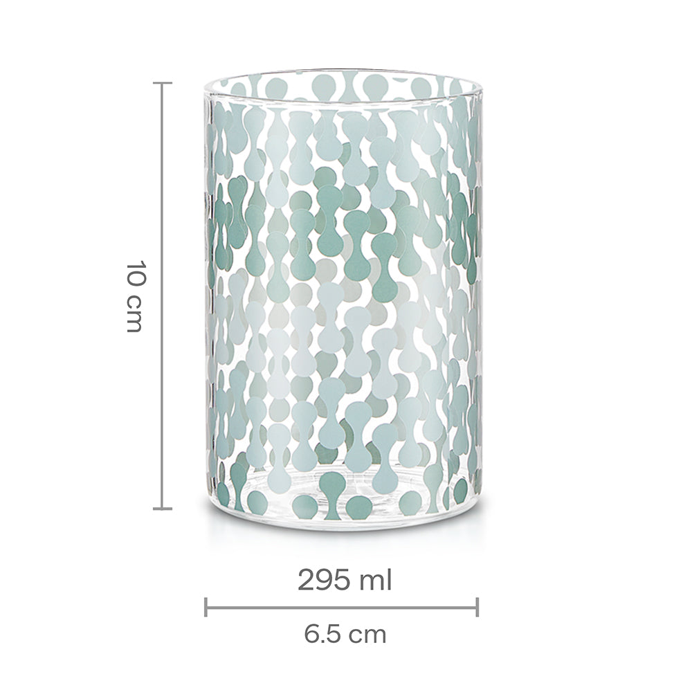 Borosil Vista Glass Medium Set of 6, 295 Ml