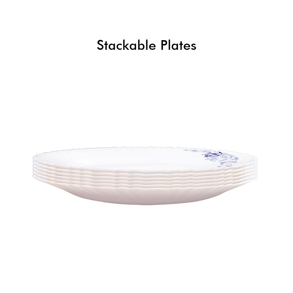 Larah Blue Eve Dinner Set