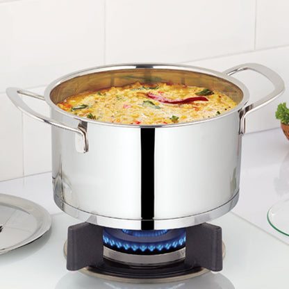 Borosil Cookfresh SS Casserole + Lid, 2.3L