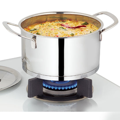 Borosil Cookfresh SS Casserole + Lid, 2.3L
