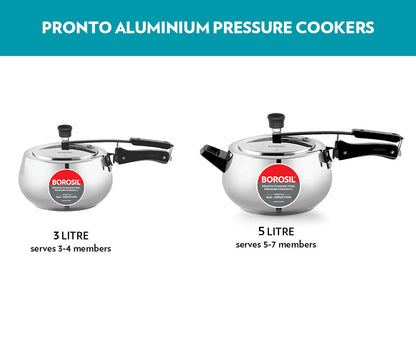 Pronto Stainless Steel Pressure Cooker