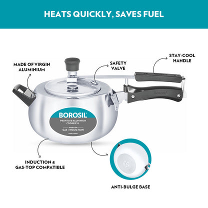 Pronto Aluminium Pressure Cooker