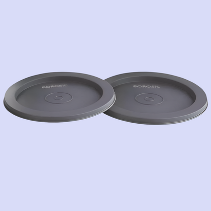 Borosil Carry Fresh Lid, Set of 2, ( for 280ml & 180ml Container)