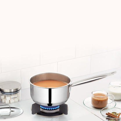 Borosil Cookfresh SS Saucepan + Lid, 1.5L