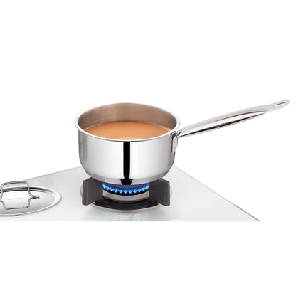 Borosil Cookfresh SS Saucepan + Lid, 1.5L