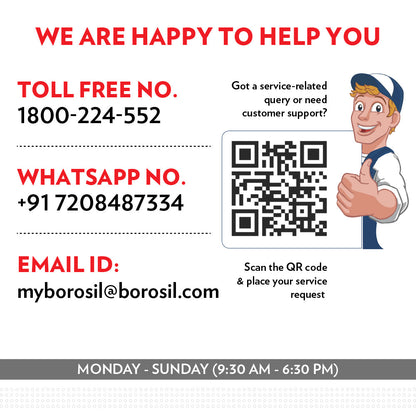 Borosil Pronto Tri-ply Inner Lid Pressure Cooker, 2.5L