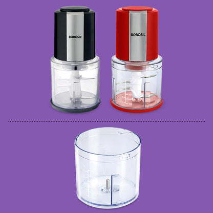 Spare Chopping Bowl For Chefdelite 300W Chopper-Black (BCH20DBB21)