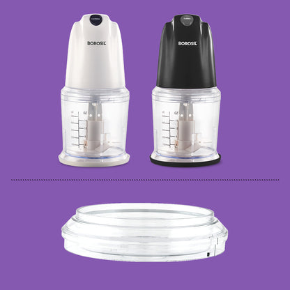 Spare Chopping Bowl Lid For Chefdelite 260W Chopper-White (BCH26PBB41)