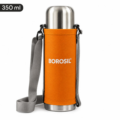 Thermo Flask Double Wall Bottle, Orange