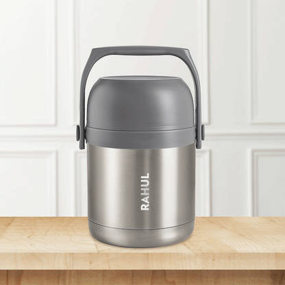 Personalised Hot n Fresh Round Stainless Steel Lunchbox