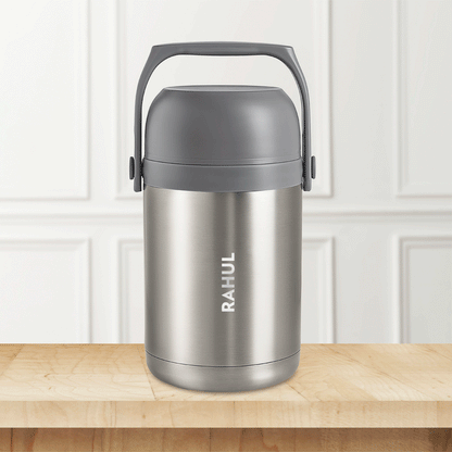Personalised Hot n Fresh Round Stainless Steel Lunchbox