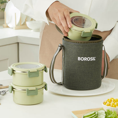 Glory Round Lunchbox, Green