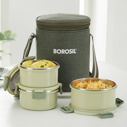 Glory Round Lunchbox, Green