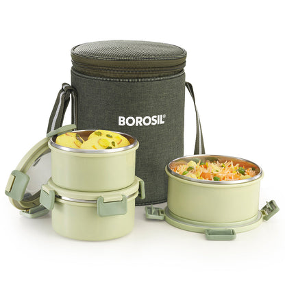 Glory Round Lunchbox, Green