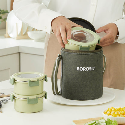 Glory Round Lunchbox, Green
