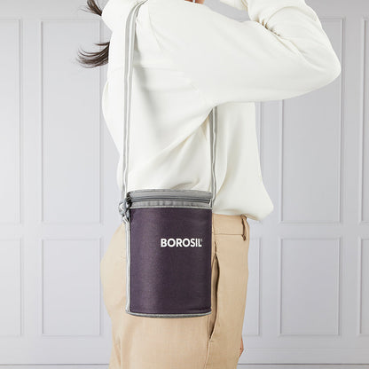 Glory Round Lunchbox, Lavender