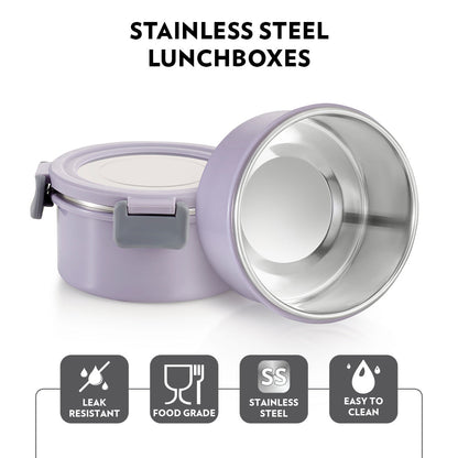 Glory Round Lavender Lunchbox