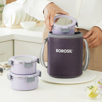Glory Round Lavender Lunchbox
