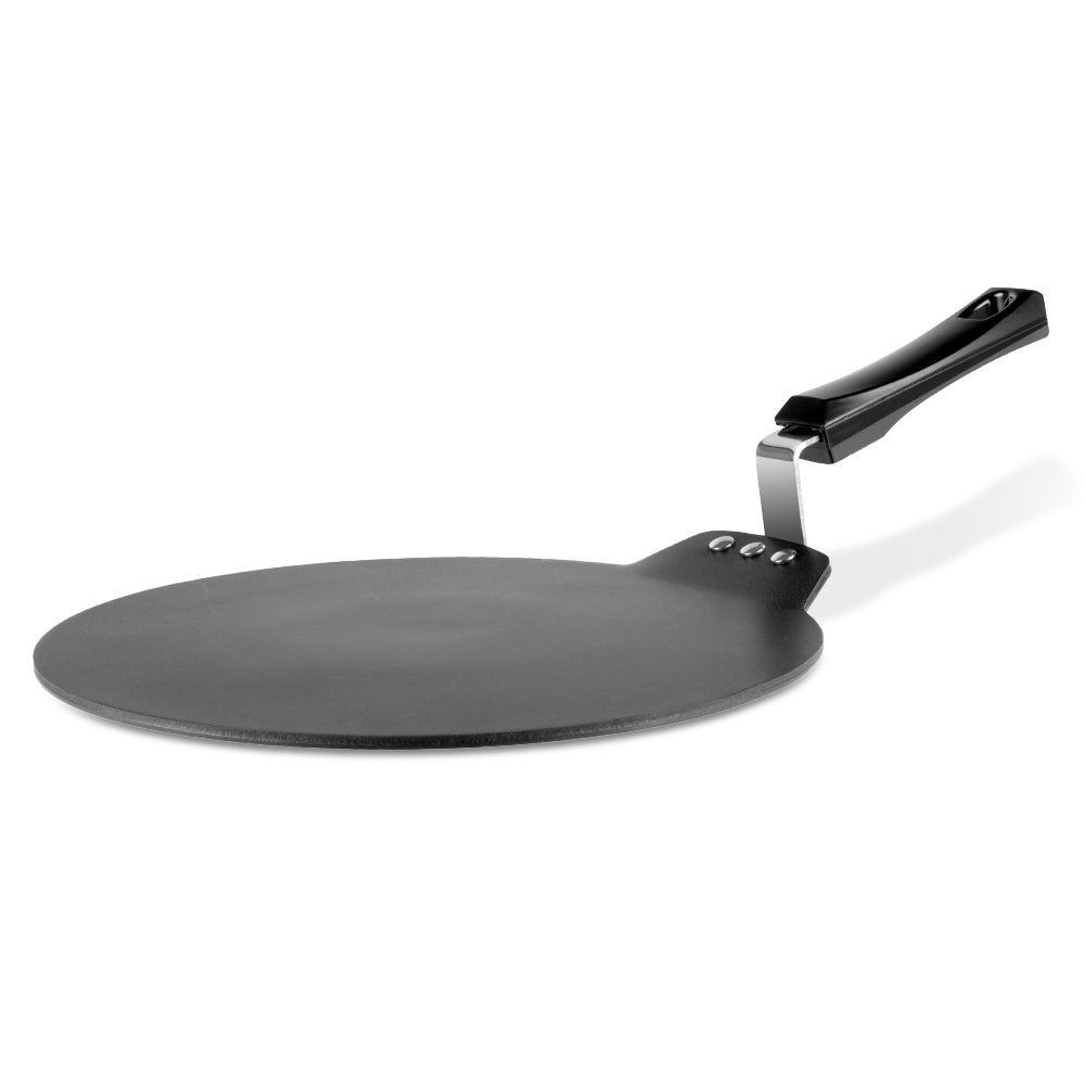 Hard Anodized Induction Base Non-Stick Dosa Tawa, 28 cm