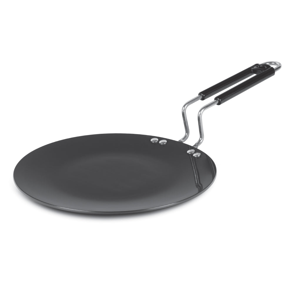 Hard Anodized Induction Base Concave Tawa, 25 cm
