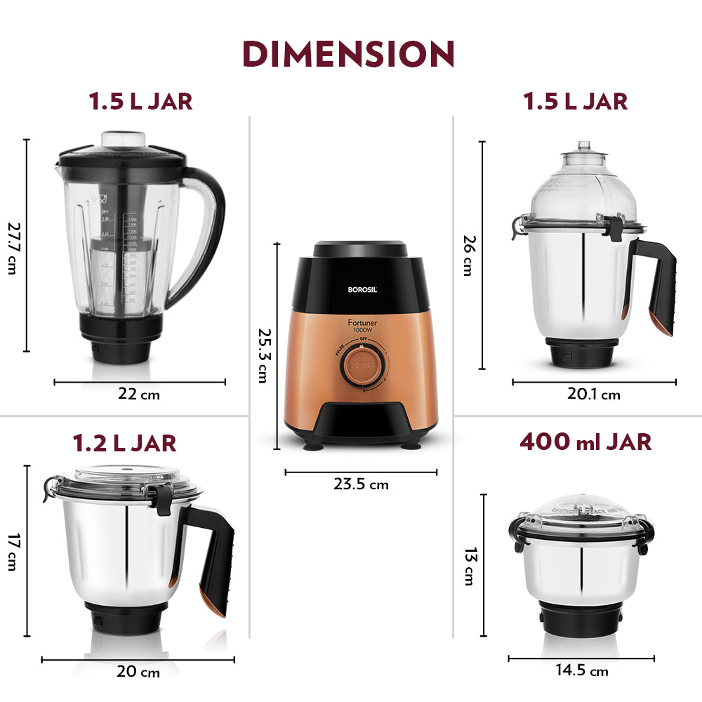 Super Mixer Grinder, Black
