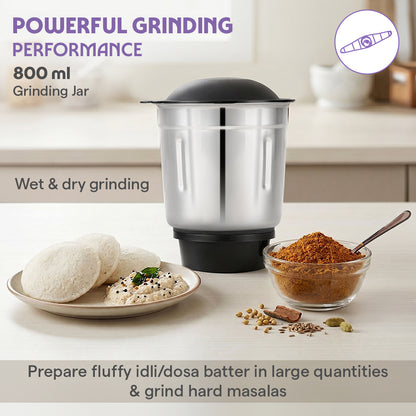 Super Mixer Grinder, Black
