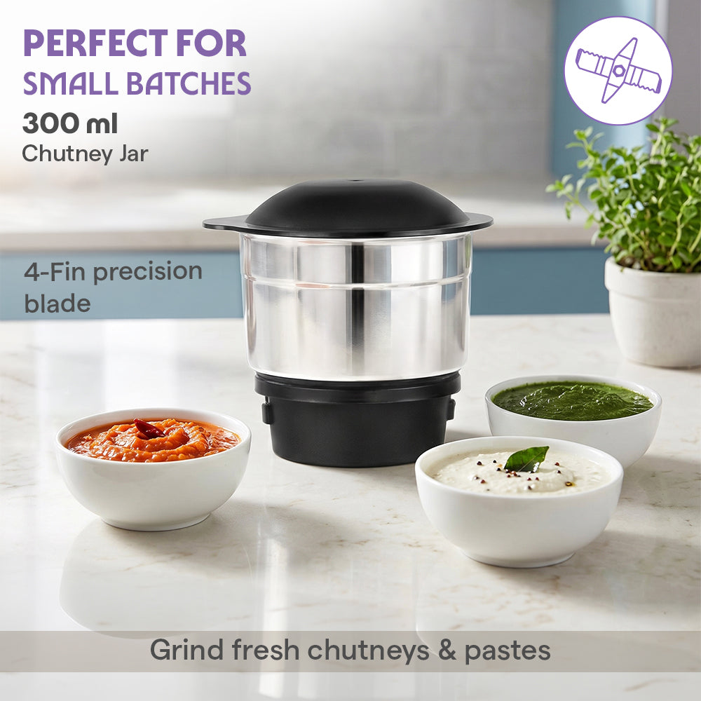 Super Mixer Grinder, Black
