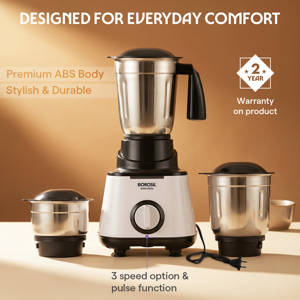 Super Mixer Grinder, Black