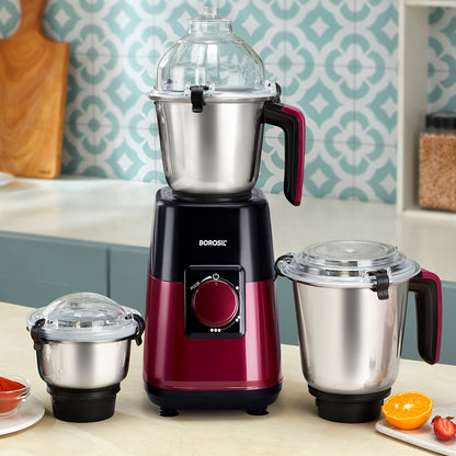 Premia Mixer Grinder with 3 SS Jars
