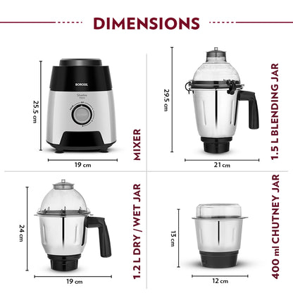 Silverline Mixer Grinder W17