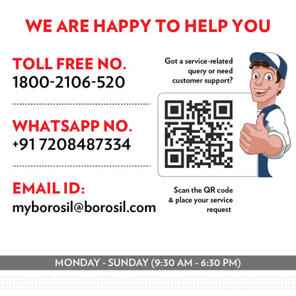 Borosil Pronto Hard Anodised Pressure Cooker, 6.5L